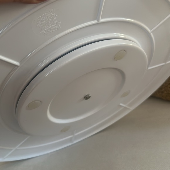 Sleigh Hill peppermint platter spinning Christmas Holiday decoration cakes donut - Picture 6 of 6